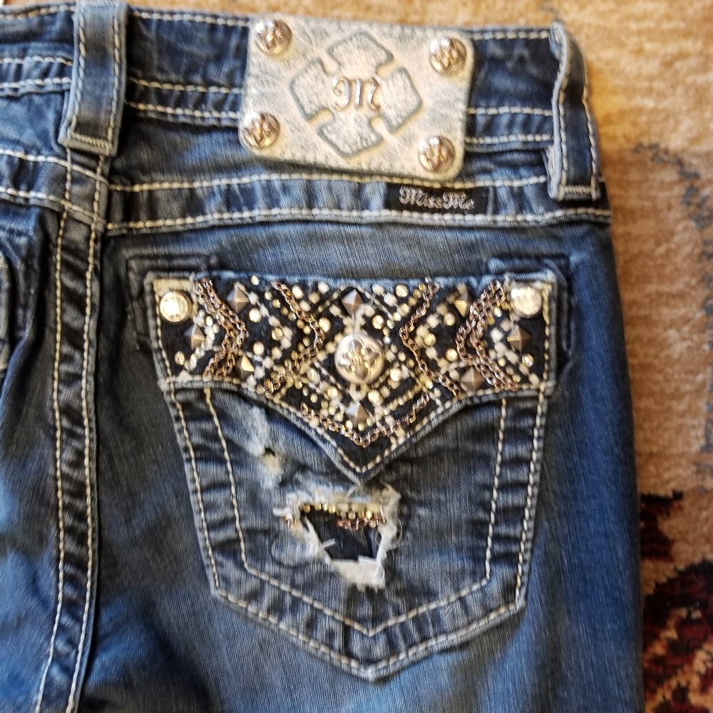Miss Me boot cut jeans size 27x31